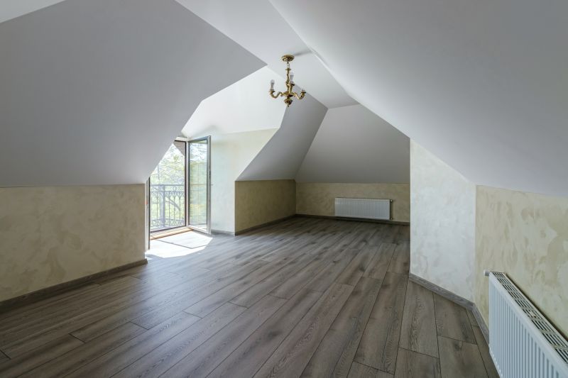Completed Attic with Interior Finish